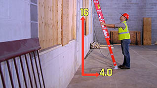 Ladder Safety thumbnails on a slider