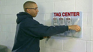 Lockout/Tagout: Affected Employees thumbnails on a slider
