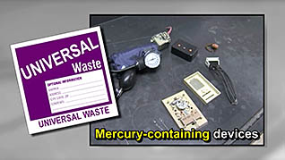 Collecting, Processing And Recycling Universal Waste thumbnails on a slider