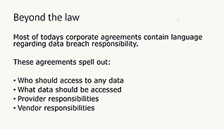 Data Security Compliance: Data Breaches and ID Theft thumbnails on a slider