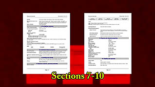 GHS Safety Data Sheets thumbnails on a slider