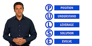 Consultative Selling Skills – The PULSE Model thumbnails on a slider