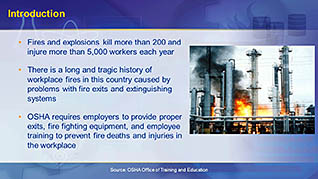OSHA General Industry: Exit Routes, Emergency Action Plans, Fire Prevention Plans, and Fire Protection course thumbnail