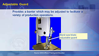 OSHA General Industry: Machine Guarding thumbnails on a slider