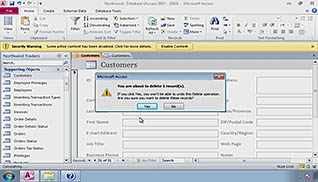 Microsoft Access 2010: Designing Forms thumbnails on a slider