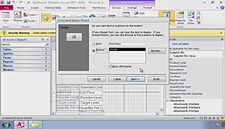 Microsoft Access 2010: Improving Forms thumbnails on a slider