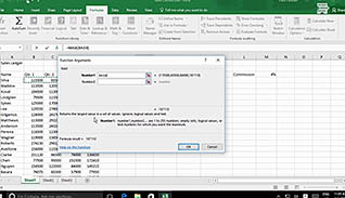 Microsoft Excel 2016 Level 1.2: Performing Calculations thumbnails on a slider