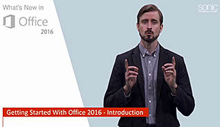 What’s New in Microsoft Office 2016: Getting Started With Office 2016 thumbnails on a slider