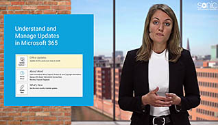 New Features In Microsoft 365: Introduction To Microsoft 365 thumbnails on a slider