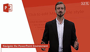 Microsoft PowerPoint 2016 Level 1.1: Getting Started with PowerPoint thumbnails on a slider