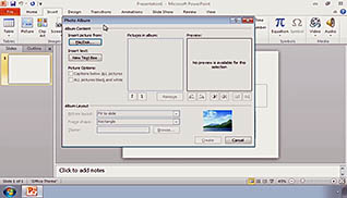 Microsoft PowerPoint 2010: Adding Graphical Objects to a Presentation thumbnails on a slider
