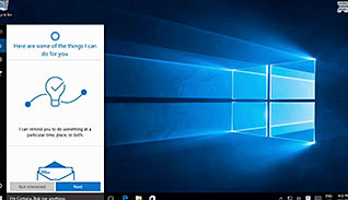 Using Windows 10: Accessing Windows 10 thumbnails on a slider
