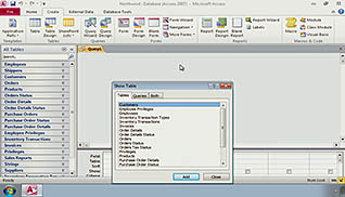 Microsoft Office 2010 and Windows 7: What’s New in Access 2010? thumbnails on a slider