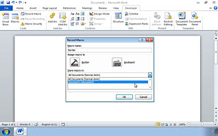 Microsoft Word 2010: Using Macros to Automate Tasks thumbnails on a slider