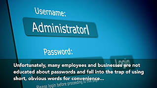 Cyber Security For Employees thumbnails on a slider