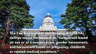 Sexual Harassment Prevention For Managers In California 2-Hour Course: Part 1 thumbnails on a slider