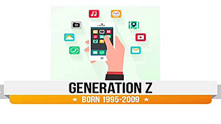 Generation Z In 1 Minute thumbnails on a slider