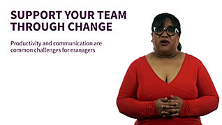 Diversity And Inclusion: Lead The Change thumbnails on a slider