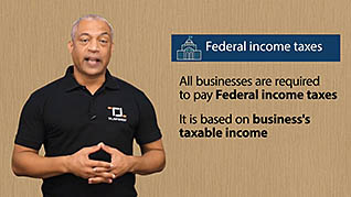 Small Business Management: Taxation thumbnails on a slider